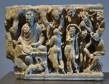 Temptations of the daughters of Mara, Gandhara