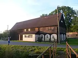 Half-timbered farmstead