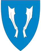 Coat of arms of Vestvågøy Municipality