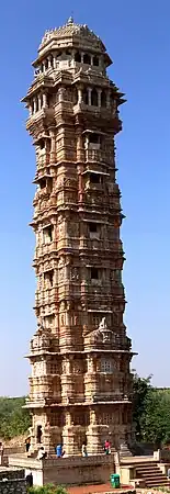 Vijay Stambha at Chittor Fort