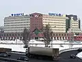 View of the VNIIGAZ building from the Moscow Ring Road