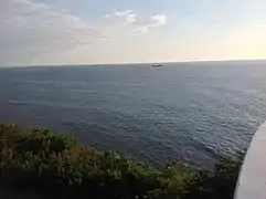 View atop the Poro Point Lighthouse