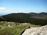 View from the southern sub-peak of Black Balsam Knob