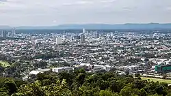 Aerial view of Hat Yai