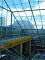 View of the dome theater from the museum