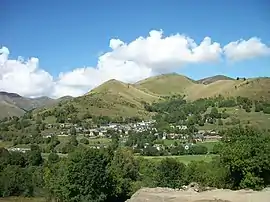 A general view of Poubeau