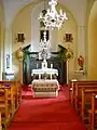 Interior of a chapel