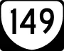 State Route 149 marker