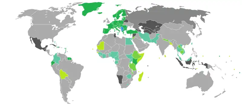 Visa requirements for citizens of the Republic of Kosovo