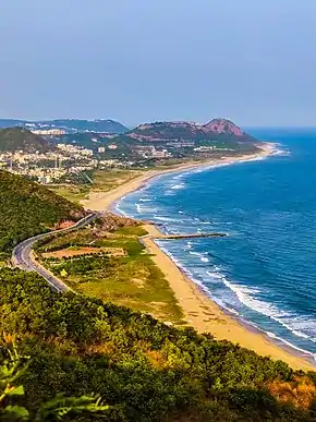 Visakhapatnam view from Kailasagiri Hill