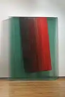 Vladimír Kopecký, Diagonal, stacked plate glass, 1982