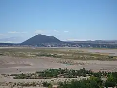 Antofagasta cone from the town