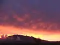 Volcán Barú at sunset, as seen from Boquete, Chiriquí.