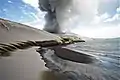 Dunes of volcanic ash near Tavurvur