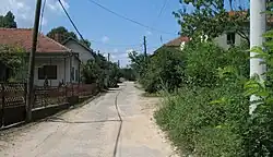 Street of Vratna, Serbia