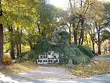 Observation Post of the Serbian Army High Command on Kajmakčalan, moved to Pioneers Park, Belgrade