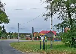 Village as seen from the edge of Kampinos National Park