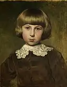 Portrait of Władek - son of painter Władysław Szerner, 1879