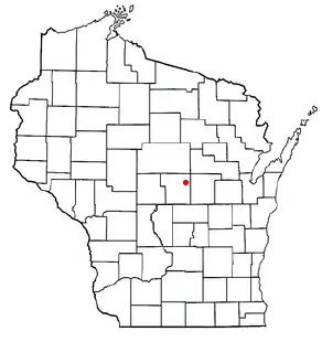 Location of New Hope, Wisconsin