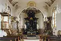 Pilgrimage church of Zell - interior