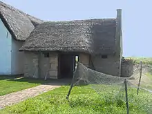 Medieval smokehouse at Walraversijde, ca. 1465