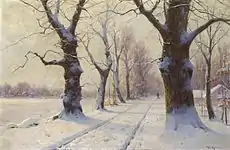 Wintry Lane