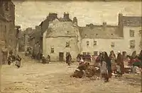 Galway Market Scene