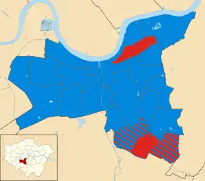 2006 results map