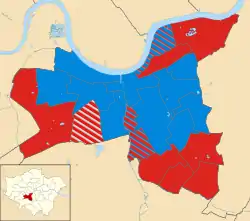 2018 results map