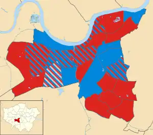 2022 results map