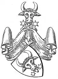 Trenck gen. Stier coat of arms