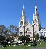 Saints Peter and Paul Church in Washington Square