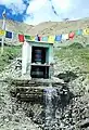 Water Driven Prayer Wheel at Dhankar