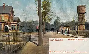 Watertoren Voorburg, 1900