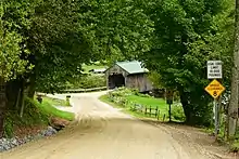 Covered Bridge Vermont Waterville