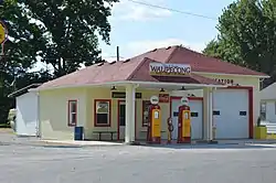 Former Shell station in Wawpecong