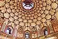 The central dome of the cold chamber features geometric frescoes