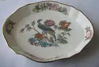 Modern Wedgwood Kutani Crane pattern, in bone china