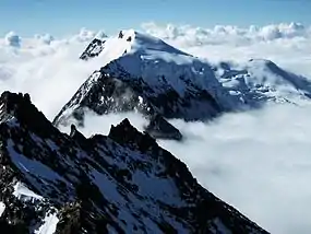 Weissmies from Lagginhorn