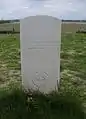 Headstone with Hen Wlad Fy Nhadau