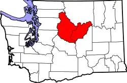 Map of Wenatchee Metropolitan Area