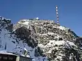 Wendelstein's BR transmission mast