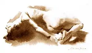 Wendy Artin, Tamara Touching Toes, 2002