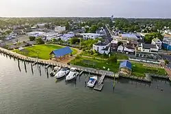 West side of Chincoteague at sunrise.