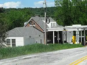 Route 237 connects with Vermont Route 108 at the Canada–US border