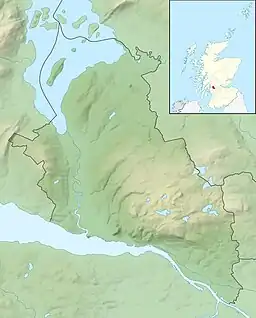 Inchtavannach is located in West Dunbartonshire