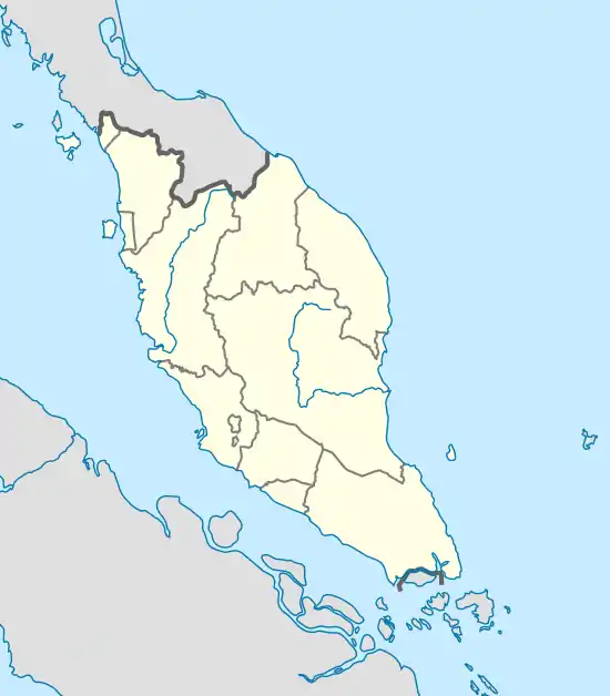 Bukit Katil is located in Peninsular Malaysia