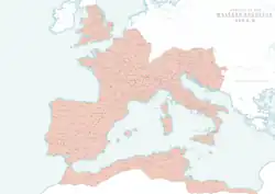 The Western Roman Empire in 400 AD