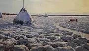 Lithuanian Swamps Under Snow by Henryk Weyssenhoff