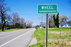 Sign along SR 64